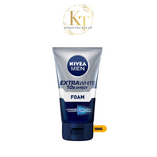 Sữa rửa mặt Nivea men bọt mịn 💥 CHÍNH HÃNG 💥Sản phẩm giúp sáng da mờ thâm mụn 100g - 88836
