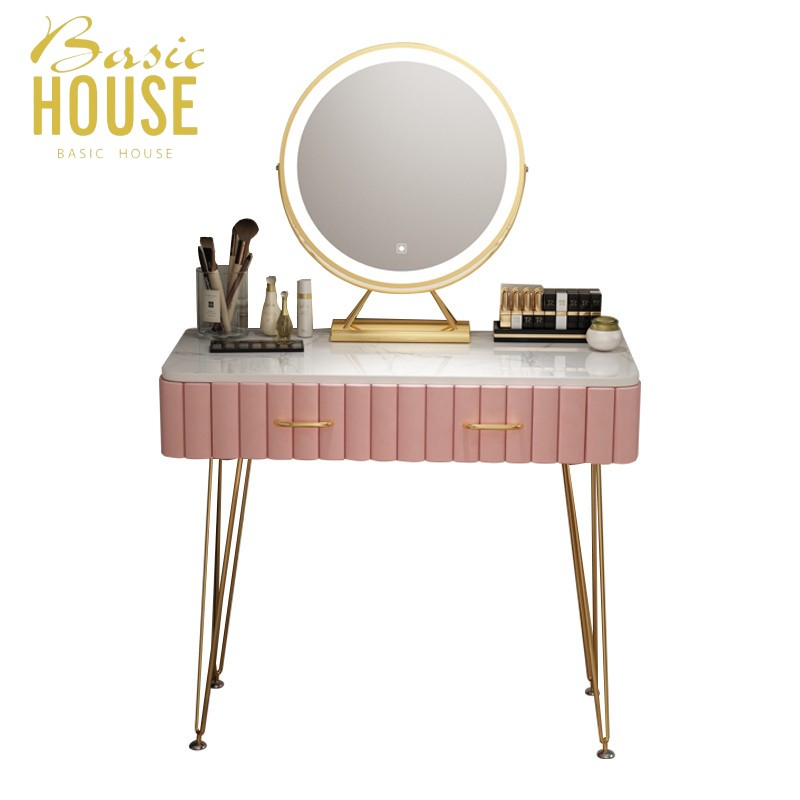 Đa chức năng Vanity phân phòng ngủ Vanity bàn trang điểm ngăn kéo khóa bàn