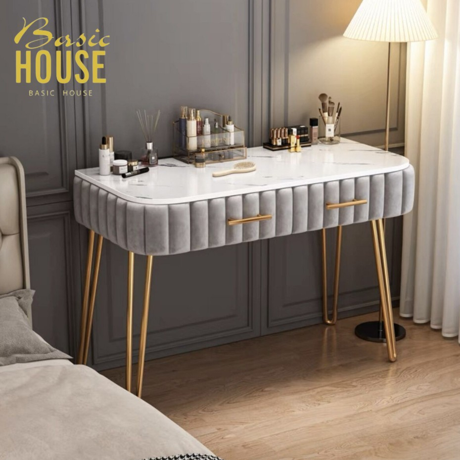 Đa chức năng Vanity phân phòng ngủ Vanity bàn trang điểm ngăn kéo khóa bàn