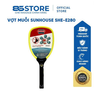 Vợt muỗi sunhouse she-e280 màu vàng gdpt