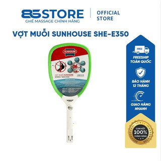 Vợt muỗi sunhouse she-e350 màu xanh gdpt