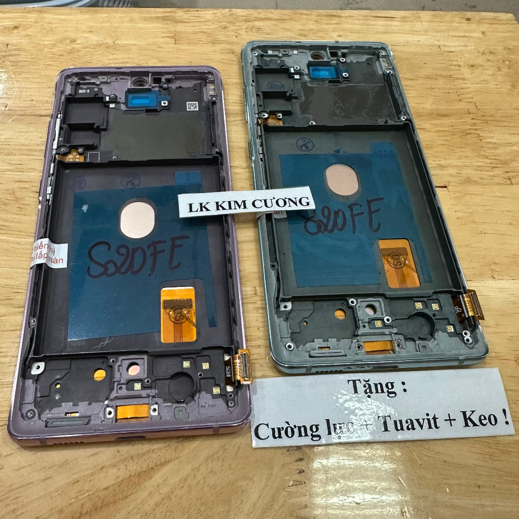 Màn hình tương thích samsung S20 FE - OLED liền khung