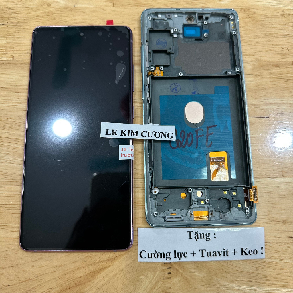 Màn hình tương thích samsung S20 FE - OLED liền khung