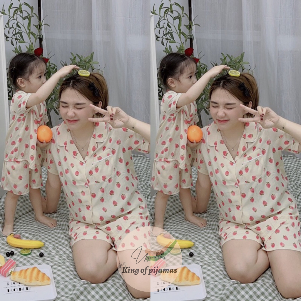 Bộ pijamas đũi lạnh trẻ em siêu mát hàng xuất 2023 phần 1 bộ đồ bé trai bộ đồ bé gái pijama cho bé