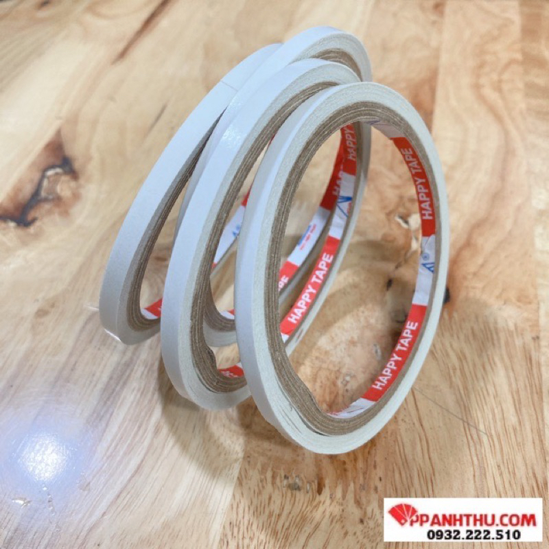 CÂY 60 CUỘN BĂNG KEO 2 MẶT 0.5cm