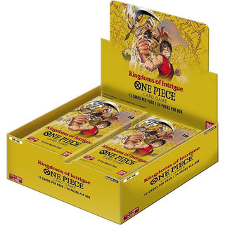 🌟chính hãng🌟 hộp bài one piece kingdoms of intrigue op-04 op04 booster box 24 packs tiếng anh one piece card game
