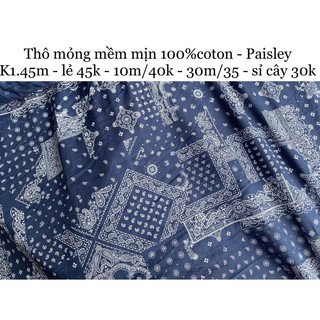 VAIHOA2015 | THANH LÝ KHÚC LẺ - Thô cào bông