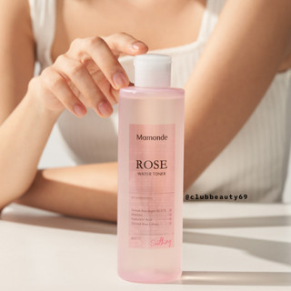 Toner hoa hồng mamonde, Nước hoa hồng Mamonde Rose Water Toner 500ml, kèm bill web