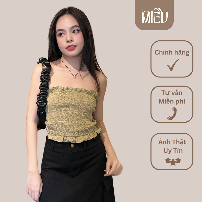 Áo quây cá tính form co giãn có nhiều màu Tube Miều Est.2013