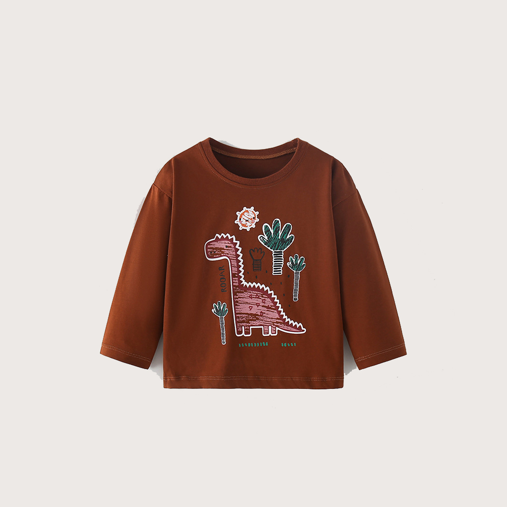 Áo phông dài tay in hình cho bé trai, bé gái từ 9 tới 30kg