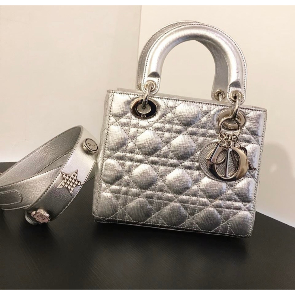TÚI CD LADY LADY GOLD & SILVER SZ17 SZ20