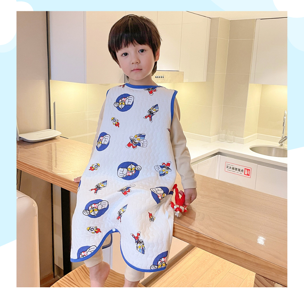 Túi Ngủ Thu Đông Cho Bé Gái/Trai Chất Cotton Bông Mềm Nhẹ