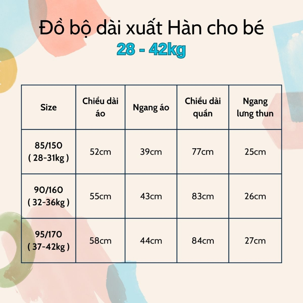 Đồ bộ dài tay bé trai Xuất Hàn 28-42kg bộ cotton Quảng Châu chất cotton họa tiết dễ thương quần áo trẻ em dài