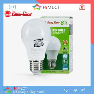 Bóng đèn led bulb tròn 5w rạng đông-himect