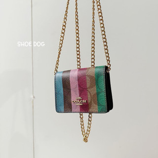 [Hàng chính hãng] Túi đeo chéo Mini Coach Monogram Màu Sắc