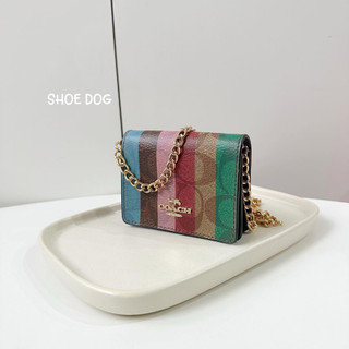 [Hàng chính hãng] Túi đeo chéo Mini Coach Monogram Màu Sắc