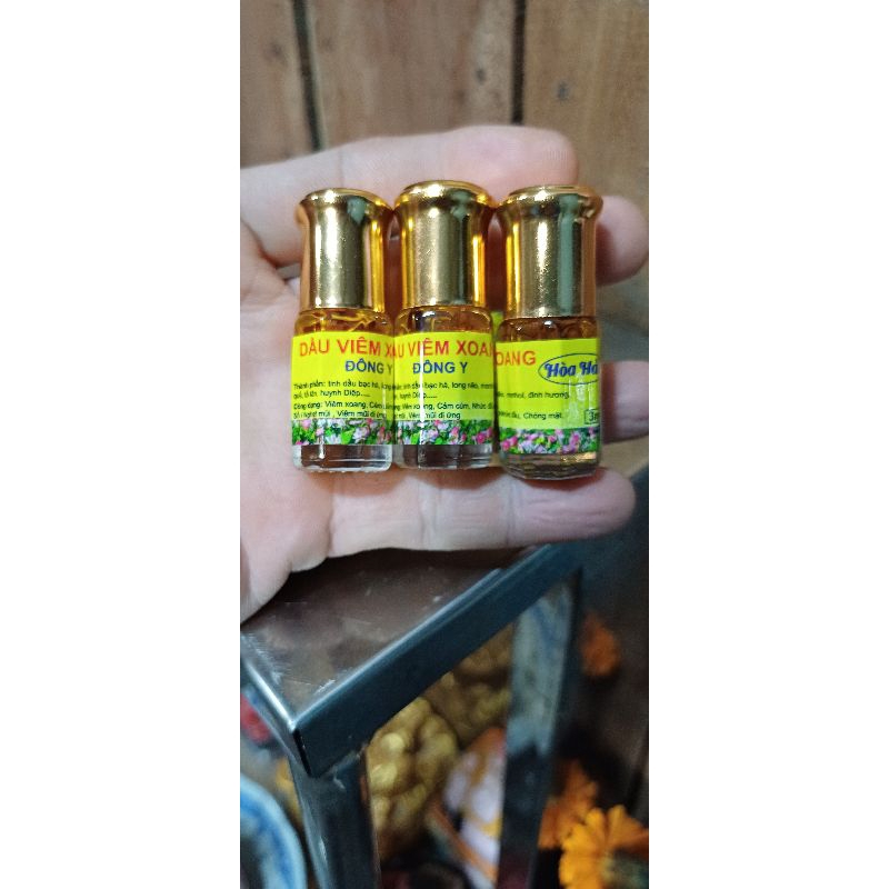 Dầu viêm xoang vàng mini 3ml loại lăn