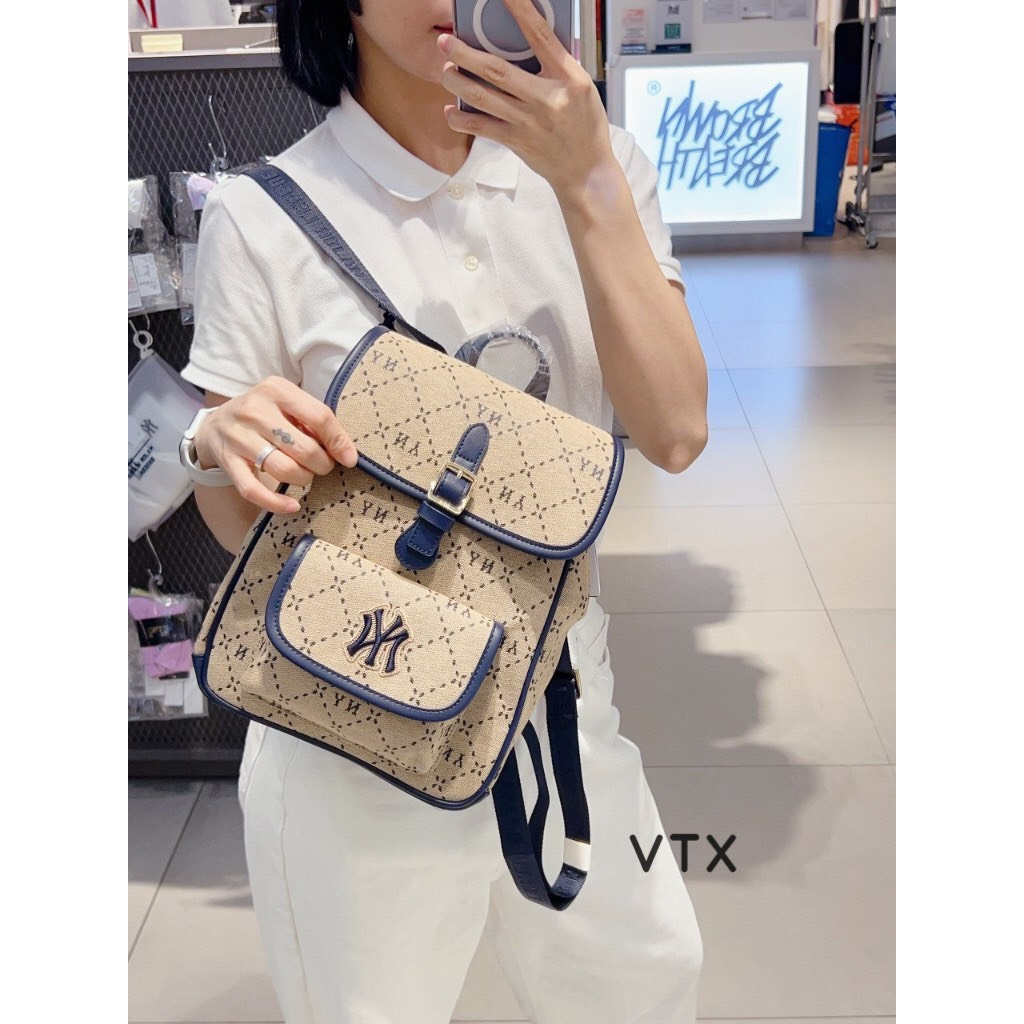 Balo mlb unisex size 28cmx22cmx10cm chống nước đủ màu