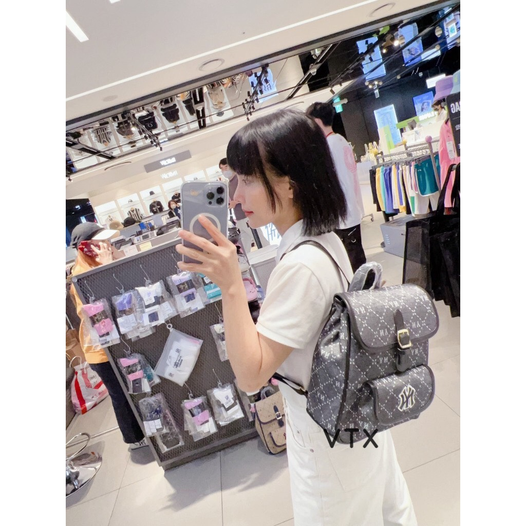 Balo mlb unisex size 28cmx22cmx10cm chống nước đủ màu