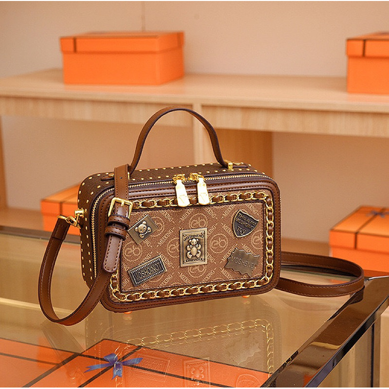 Túi xách nữ đeo chéo đeo vai cốp chữ nhật hàng quảng châu cao cấp