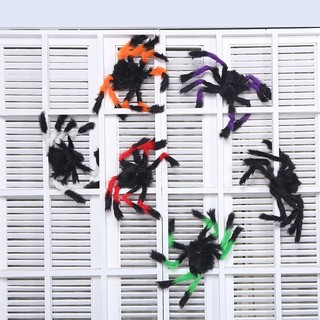 NHIỀU SIZE Trang trí Halloween Con nhện lông nhiều kích thước
