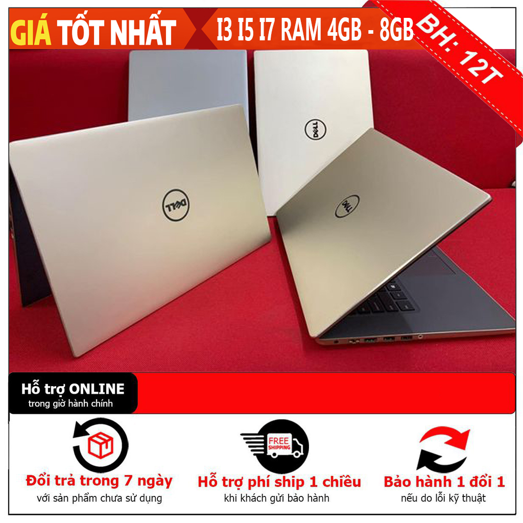 Laptop Ram 4gb- 8GB, Core I3, I5, I7, Các Hãng | Máy đẹp | Zin cứng.