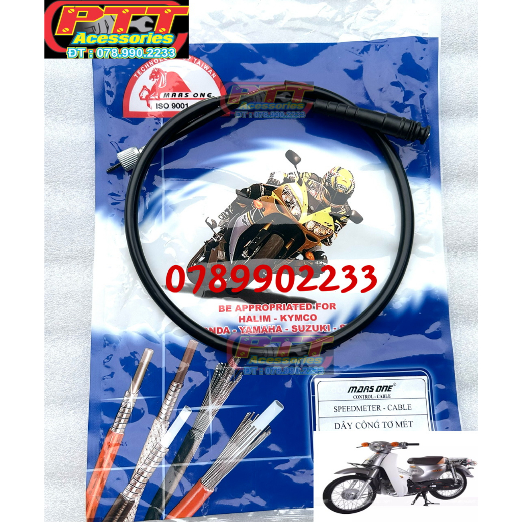 DÂY CÔNG TƠ MÉT XE CUB MỚI