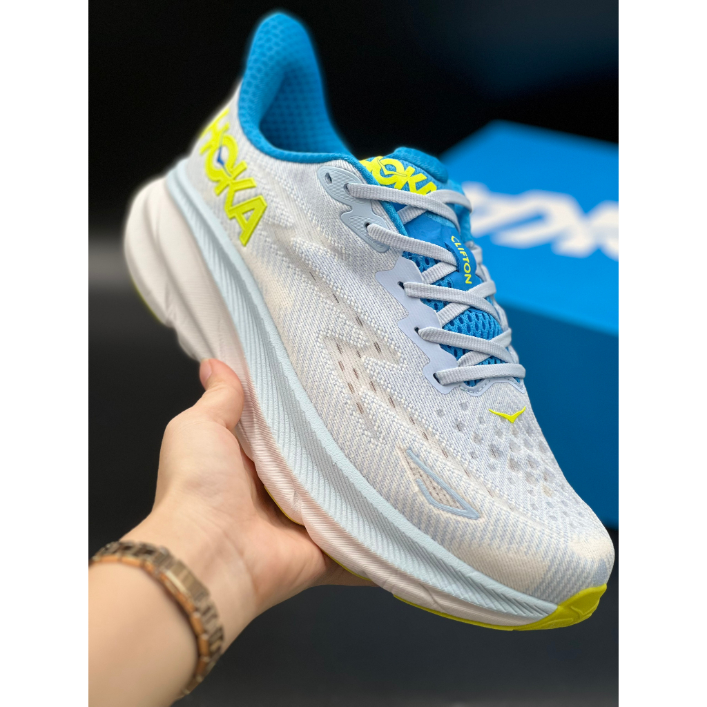 Giày Thể Thao Chạy Bộ H0ka Clifton 9 Full Box + Tặng Kèm Vớ