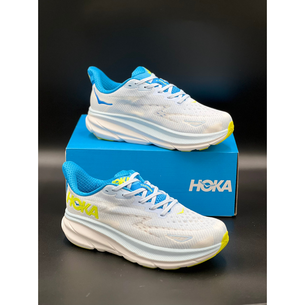 Giày Thể Thao Chạy Bộ H0ka Clifton 9 Full Box + Tặng Kèm Vớ