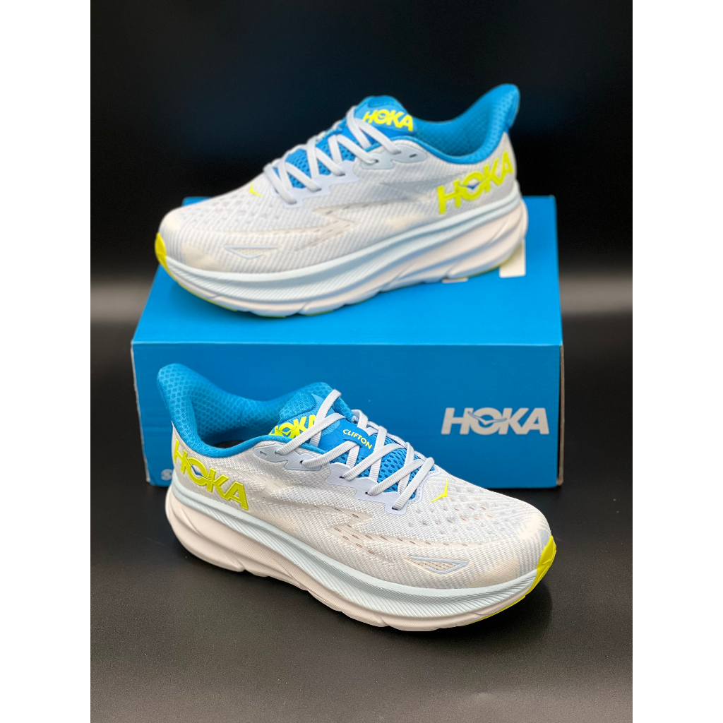 Giày Thể Thao Chạy Bộ H0ka Clifton 9 Full Box + Tặng Kèm Vớ