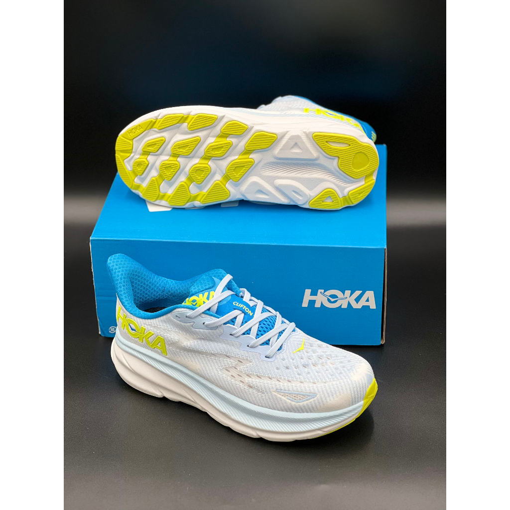Giày Thể Thao Chạy Bộ H0ka Clifton 9 Full Box + Tặng Kèm Vớ