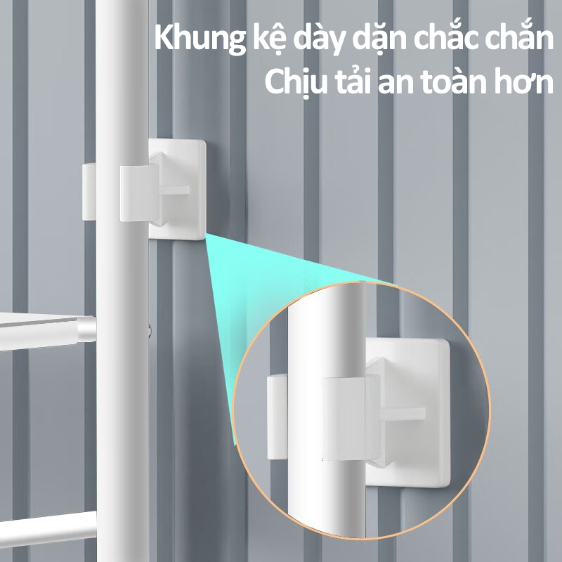 Kệ nhà tắm, kệ gia cố đa năng, kệ toilet, kệ máy giặt, tặng kèm phụ kiện