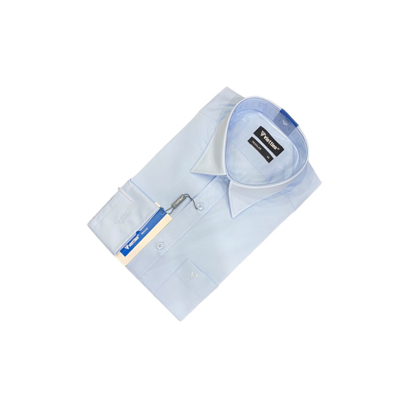 Áo màu tay dài Việt Tiến