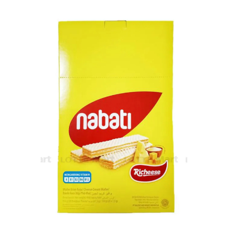 Bánh Xốp Nabati Nhân Kem Phô Mai 120G
