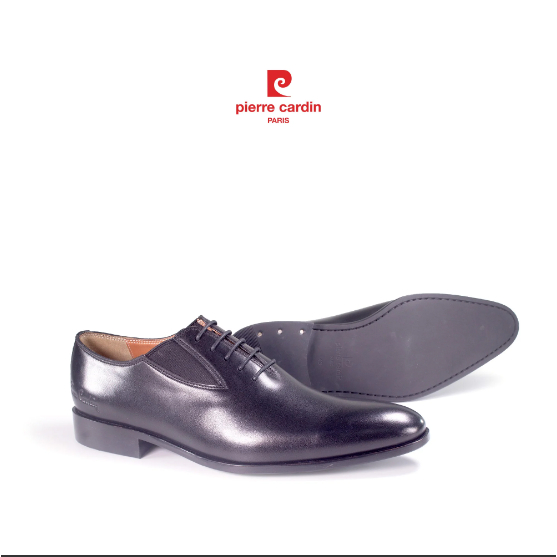 Giày tây nam Pierre Cardin có dây, chất liệu da thật, đế da cao cấp, thiết kế sang trọng- 351