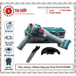 Máy mài góc 100mm dùng pin total tagli201008