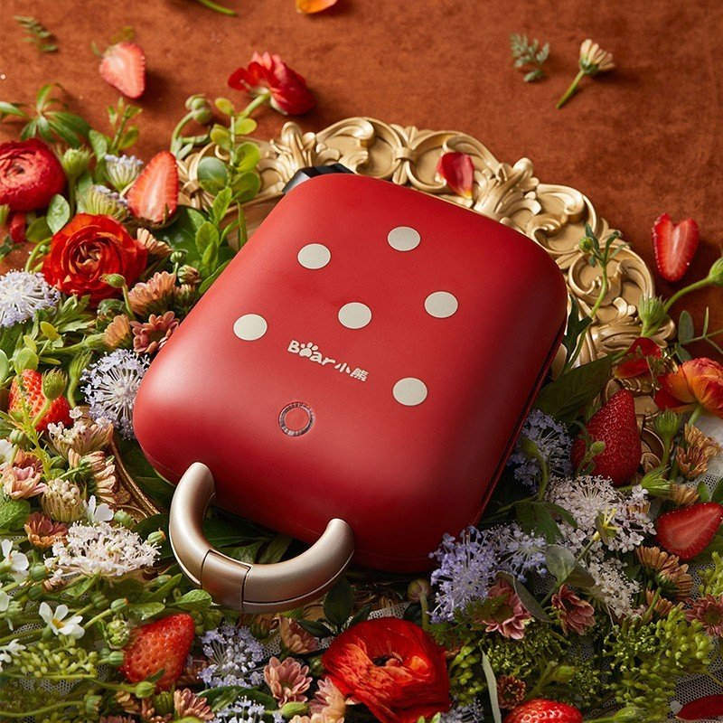 Máy nướng bánh mỳ Máy kẹp bánh mỳ Sandwich Bear SMZ-B05N1 bảo hành 12 tháng