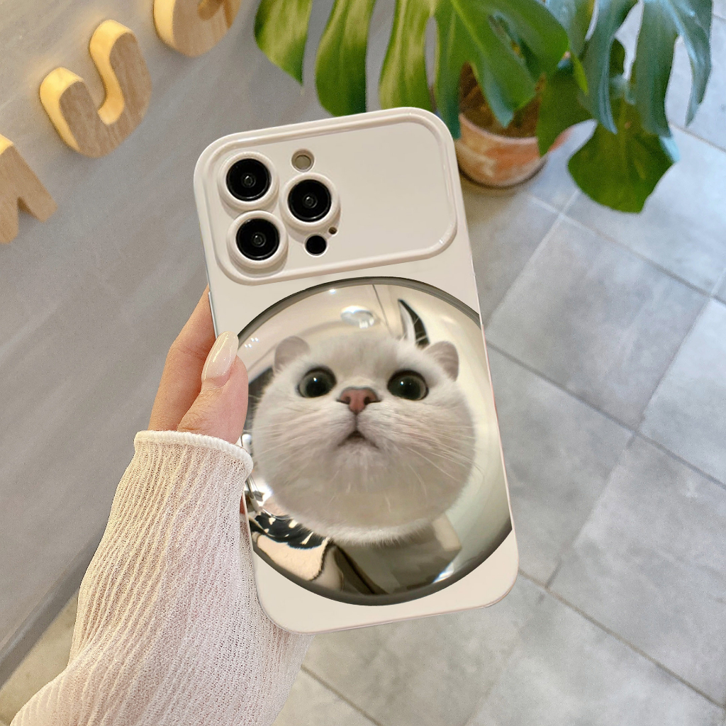 Ốp lưng iphone khung camera mèo meme 6/6splus/7/7plus/8/8plus/x/xs/11/12/13/14/pro/max/plus/promax -Awifi Case G1-1