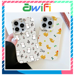 Ốp lưng iphone mềm thân thiện với môi trường little dog 6plus/7/8/plus/x/xs/11/12/13/14/pro/max/plus/promax -Awifi M5-1