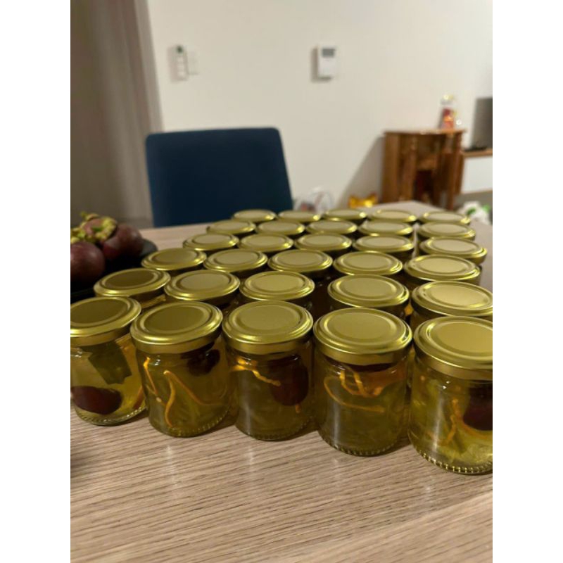 Combo 50 hũ 100ml thủy tinh .