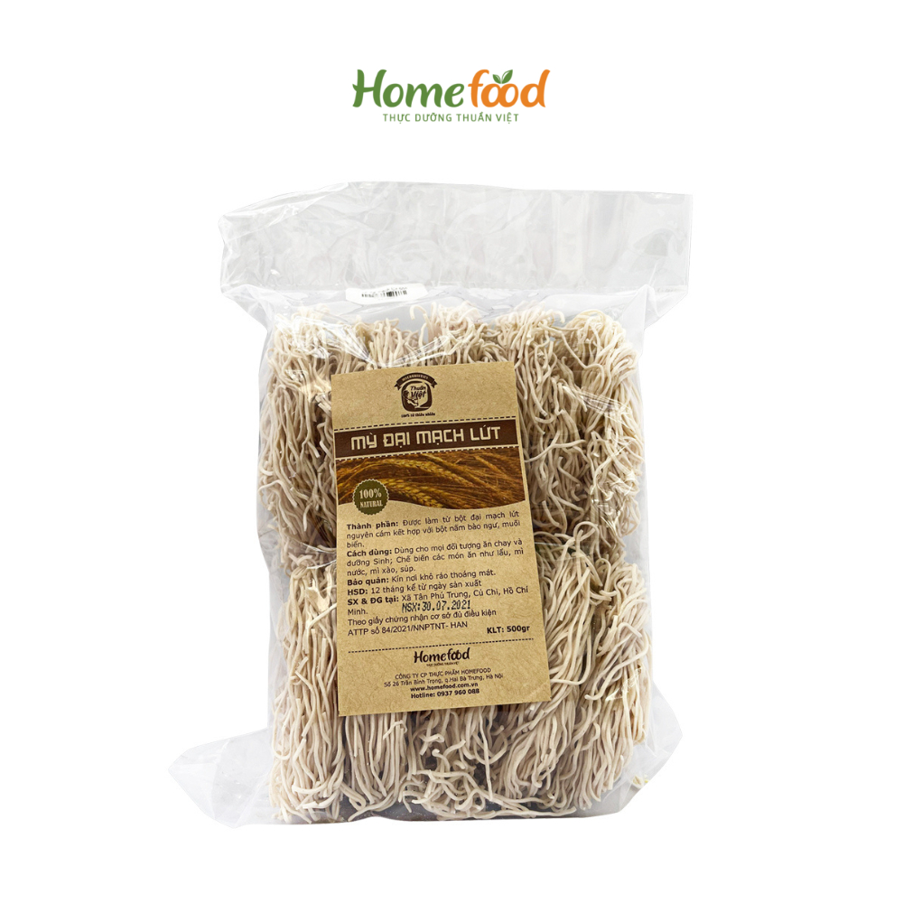 Mỳ lứt Homefood 500g