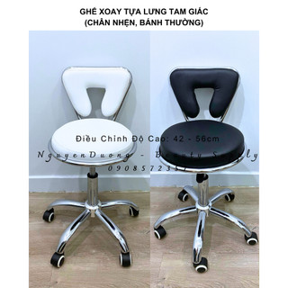 [Hàng Cao Cấp], [HCM Hỏa Tốc] Ghế Xoay Spa Nâng Hạ, Ghế Phun Xăm Cao Cấp Có Tựa Lưng Tam Giác