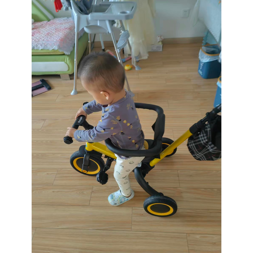 Xe đạp đa năng 5 trong 1 cho bé 1-6 tuổi kết hợp xe đạp 3 bánh, xe đẩy cho bé và xe chòi chân thăng bằng - MK23011