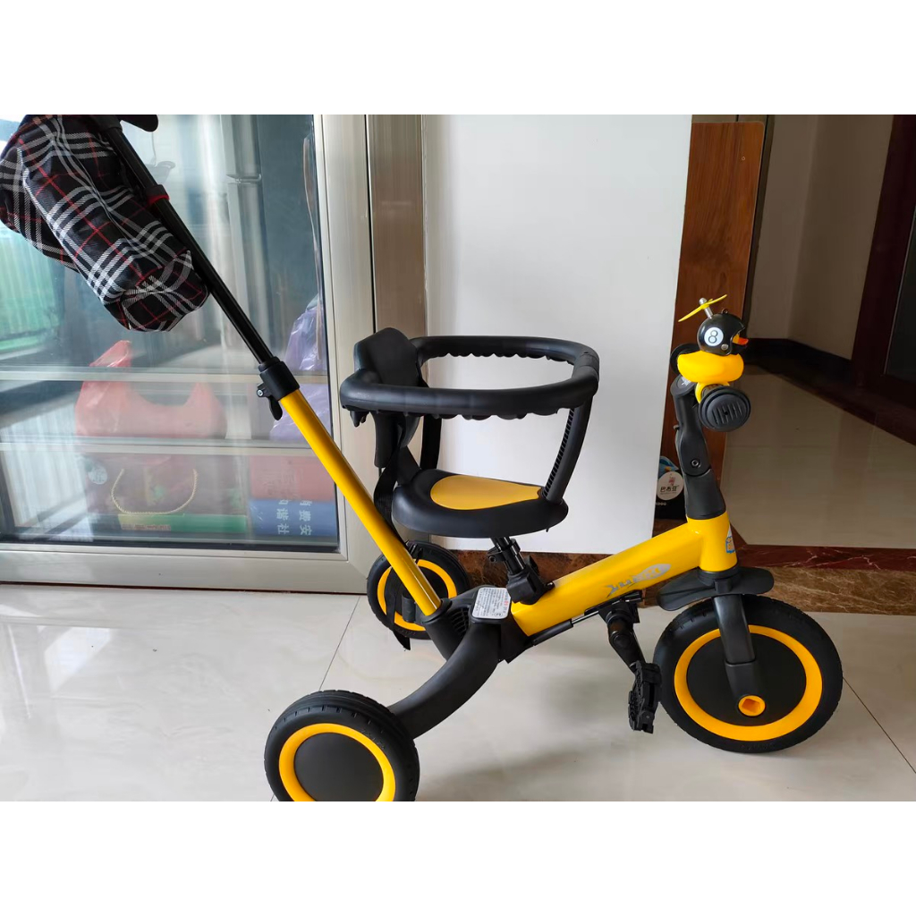 Xe đạp đa năng 5 trong 1 cho bé 1-6 tuổi kết hợp xe đạp 3 bánh, xe đẩy cho bé và xe chòi chân thăng bằng - MK23011