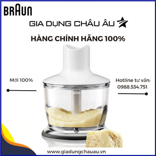 [CHÍNH HÃNG] Cối xay thịt 500ml máy xay cầm tay Braun - Hàng chính hãng