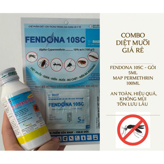 Map permethrin 50ec chai 100ml, fendona 10sc gói 5ml