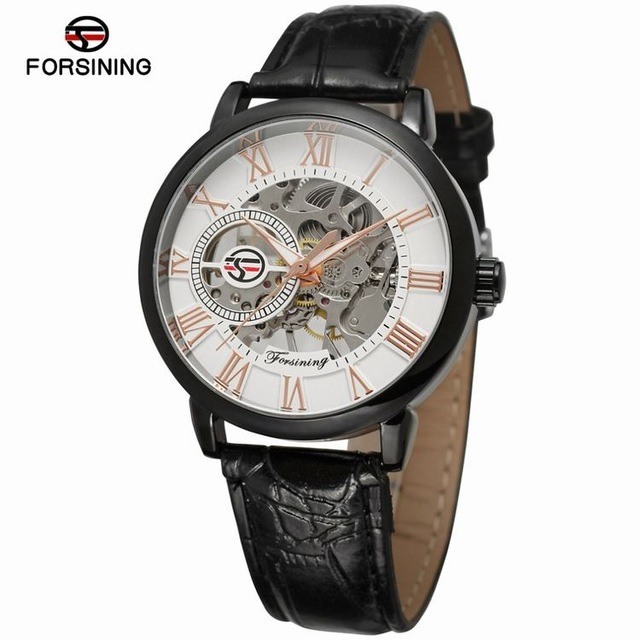 Đồng Hồ Cơ Nam Lộ Máy Chính Hãng Forsining F11 Dây Da Thời Trang Cao Cấp Đẹp Giá Rẻ | BigBuy360 - bigbuy360.vn