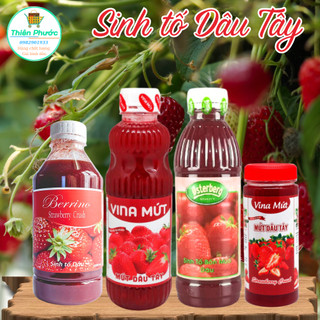 Sinh tố dâu Vina mứt - Berrino - Osterberg - Golden Farm - Boduo