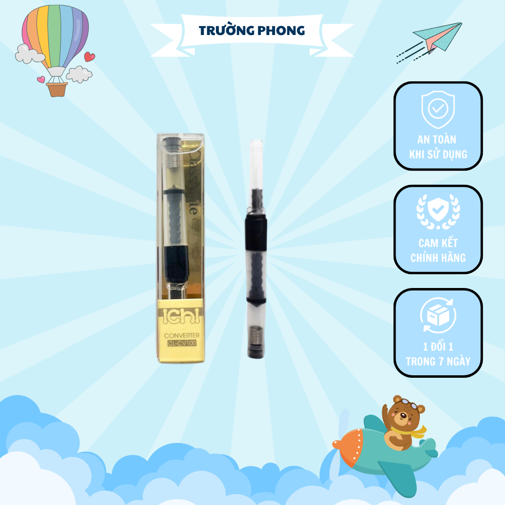 Piston bơm mực CV100 bút học sinh Hải Hà classmate