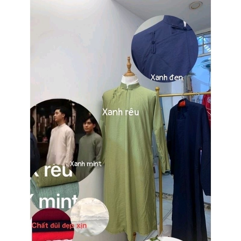 Áo dài nam xưa chất liệu thoáng mát by ScottSor